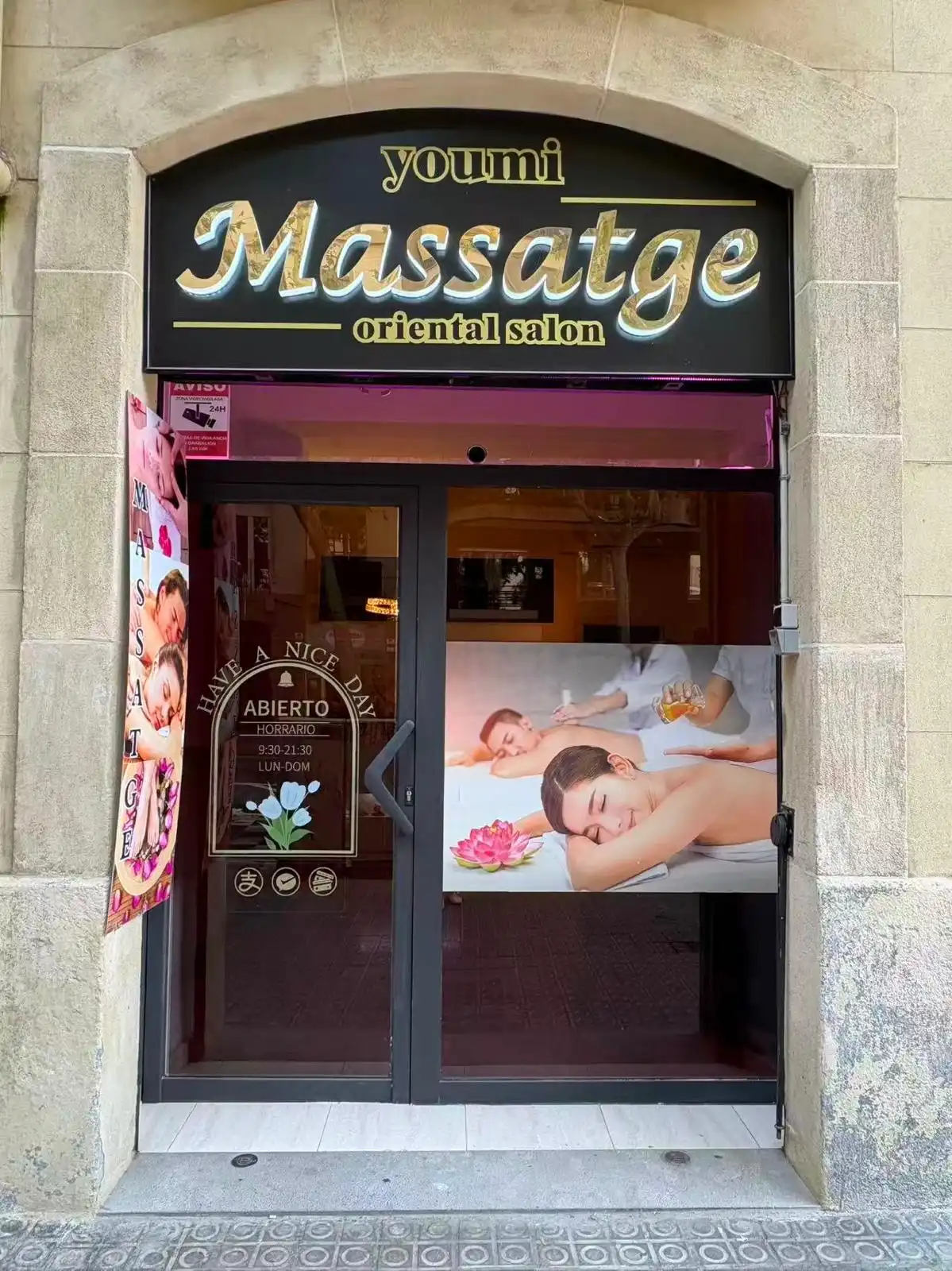 La fachada, en Calle València 415